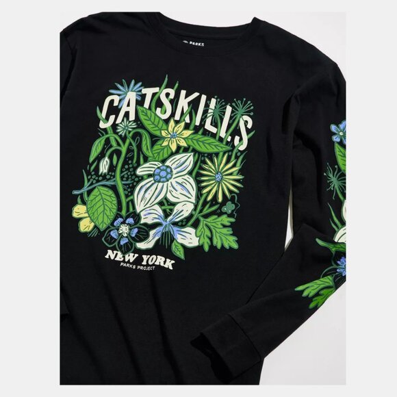 PARKS PROJECT - Catskills Flower Patch Long Sleeve Tee - Picture 10 of 11